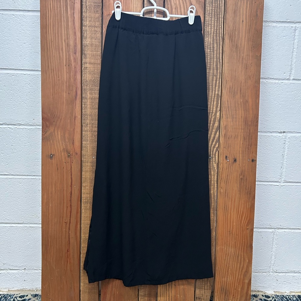 Ann Taylor Loft size extra small black maxi skirt - Picture 8 of 10
